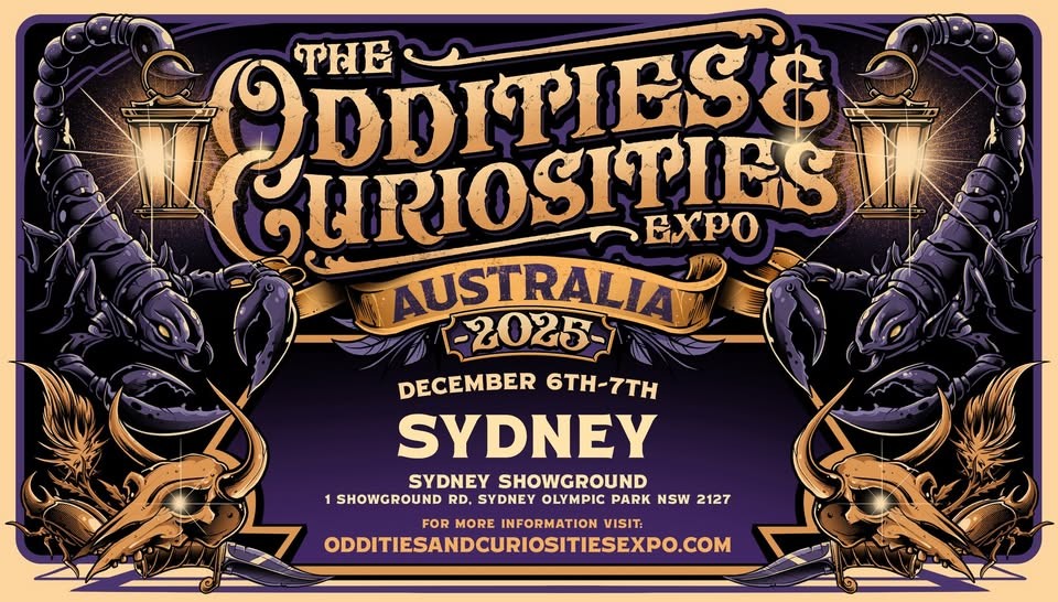 Sydney Oddities & Curiosities Expo 2025